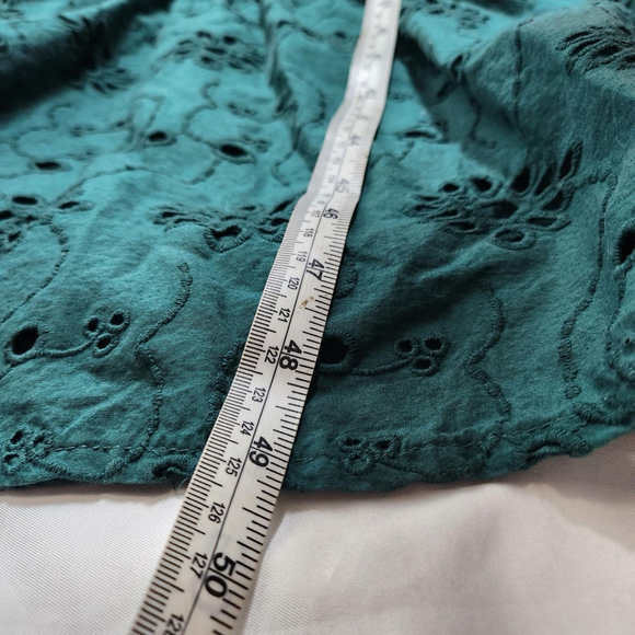 DRA Los Angeles  Dress Size XS Green Color Autumn Maxi Dress Boho  Cottagecore - Picture 13 of 14